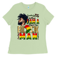 Matcha i am a black man Ladies Tee - CowGirlArtShop