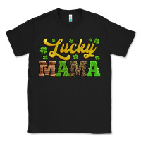 Black lucky mama st patricks day Classic Tee - Jasminsmagicworld