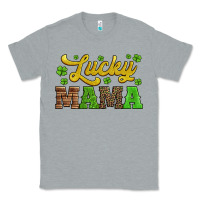 Heather Grey lucky mama st patricks day Classic Tee - Jasminsmagicworld