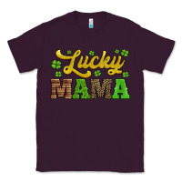 Plum lucky mama st patricks day Classic Tee - Jasminsmagicworld