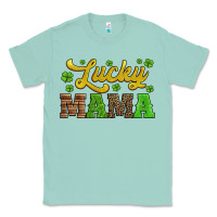 Seafoam lucky mama st patricks day Classic Tee - Jasminsmagicworld