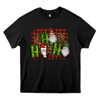 Black ho ho ho gnomes christmas Heavy Core Tee - RanaPortraitStore