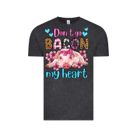 Vintage Black don't go bacon my heart olivia Vintage Tee - OliviaCreatesArt