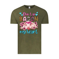 Vintage Olive don't go bacon my heart olivia Vintage Tee - OliviaCreatesArt