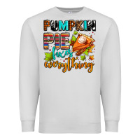 Dove Grey pumpkin pie fixes everything Premium Sweatshirt - AdoDesignShop