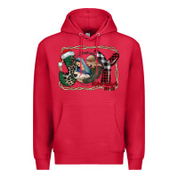 Cardinal joy Christmas Premium Hoodie - CowhideDigitalArt
