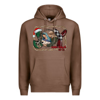 Chestnut joy Christmas Premium Hoodie - CowhideDigitalArt