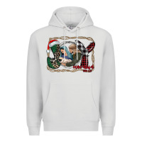 Dove Grey joy Christmas Premium Hoodie - CowhideDigitalArt
