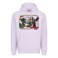 Lilac joy Christmas Premium Hoodie - CowhideDigitalArt