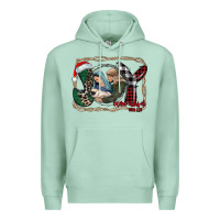 Seafoam joy Christmas Premium Hoodie - CowhideDigitalArt