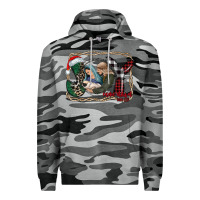 Slate Camo joy Christmas Premium Hoodie - CowhideDigitalArt
