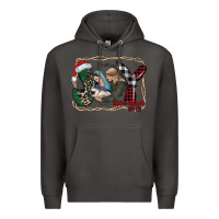Smoke joy Christmas Premium Hoodie - CowhideDigitalArt