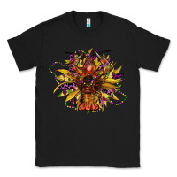 Black mardi gras sunflower Classic Tee - CowGirlArtShop