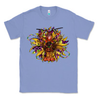 Colony Blue mardi gras sunflower Classic Tee - CowGirlArtShop