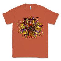 Copper mardi gras sunflower Classic Tee - CowGirlArtShop