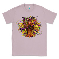 Lilac mardi gras sunflower Classic Tee - CowGirlArtShop