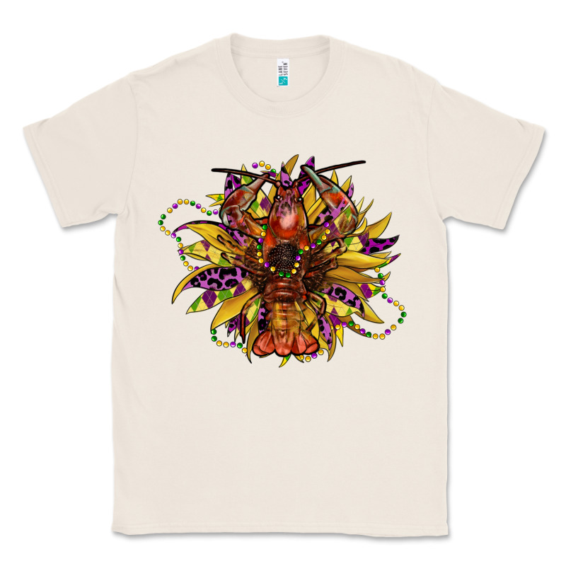 Mardi Gras Sunflower Classic Tee by CowGirlArtShop | Teevron