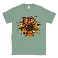 Sage mardi gras sunflower Classic Tee - CowGirlArtShop