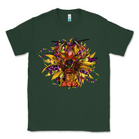 Sports Green mardi gras sunflower Classic Tee - CowGirlArtShop