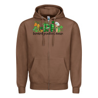 Chestnut st. patricks day registered nurse lpn heart Zipper Hoodie - BarkalooDesign