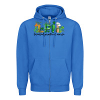 True Royal st. patricks day registered nurse lpn heart Zipper Hoodie - BarkalooDesign