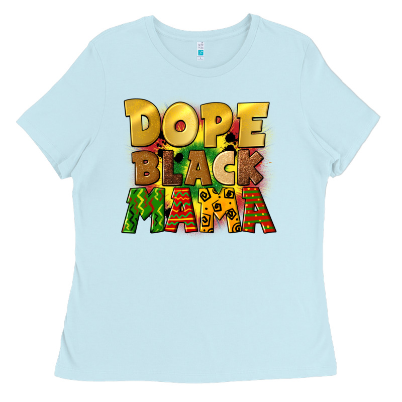 Dope Black Mama Juneteenth Ladies Tee by CowGirlArtShop | Teevron