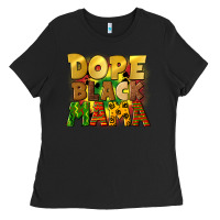 Black dope black mama juneteenth Ladies Tee - CowGirlArtShop