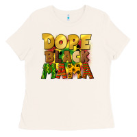 Bone dope black mama juneteenth Ladies Tee - CowGirlArtShop