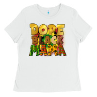 White dope black mama juneteenth Ladies Tee - CowGirlArtShop