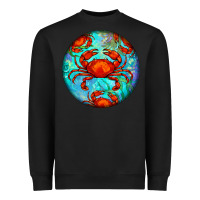 Black crab Heavyweight Sweatshirt - BarkalooDesign
