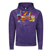 Cloud Purple lgbt coffee cups Vintage Hoodie - FaDigitalArtStudio