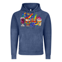 Vintage Denim lgbt coffee cups Vintage Hoodie - FaDigitalArtStudio