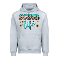 Heather Grey scrub life Urban Hoodie - JahusDesignShop