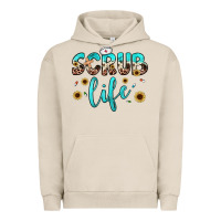 Pigment French Oak scrub life Urban Hoodie - JahusDesignShop