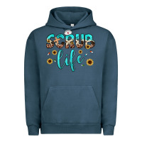 Pigment Midnight Navy scrub life Urban Hoodie - JahusDesignShop