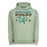 Pigment Oil Green scrub life Urban Hoodie - JahusDesignShop