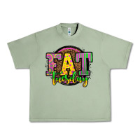 Oil Green mardi gras fat tuesday Urban Heavy Tee - OliviaCreatesArt