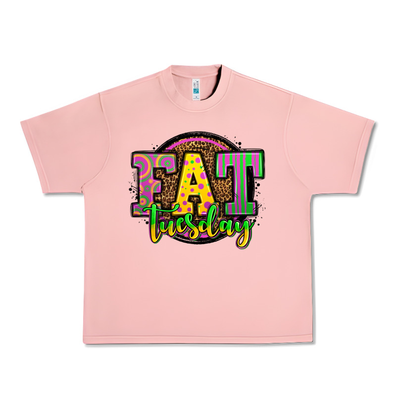Mardi Gras Fat Tuesday Urban Heavy Tee by OliviaCreatesArt | Teevron