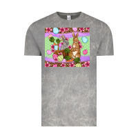Cloud Rock Easter eggs bunnys basket Vintage Tee - OliviaCreatesArt