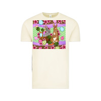 Vintage Arctic Easter eggs bunnys basket Vintage Tee - OliviaCreatesArt