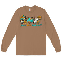 Toasted Coconut peace love bull skull bbs Long Sleeve Tee - BundleAndBundleShop