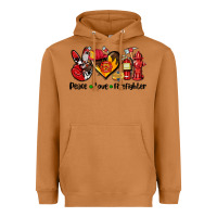 Meerkat peace love firefighter Heavyweight Hoodie - AdoDesignShop
