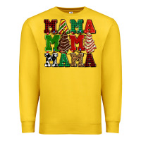 Lemon mama mama mama with christmas lights and christmas tree cakes Premium Sweatshirt - AdoDesignShop