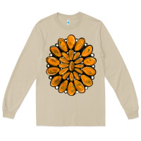 Mushroom orange gemstone Long Sleeve Tee - RanaPortraitStore