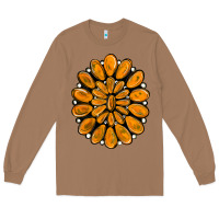 Toasted Coconut orange gemstone Long Sleeve Tee - RanaPortraitStore