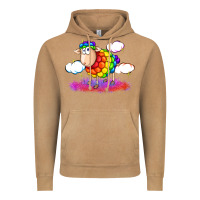 Vintage Camel rainbow sheep pride Vintage Hoodie - FaDigitalArtStudio