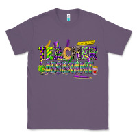 Lavender mardi gras teacher assistant Classic Tee - CowGirlArtShop