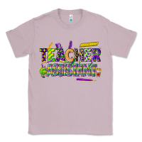 Lilac mardi gras teacher assistant Classic Tee - CowGirlArtShop