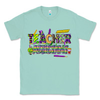 Seafoam mardi gras teacher assistant Classic Tee - CowGirlArtShop