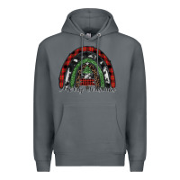 Rock Merry Christmas rainbow Premium Hoodie - CowhideDigitalArt